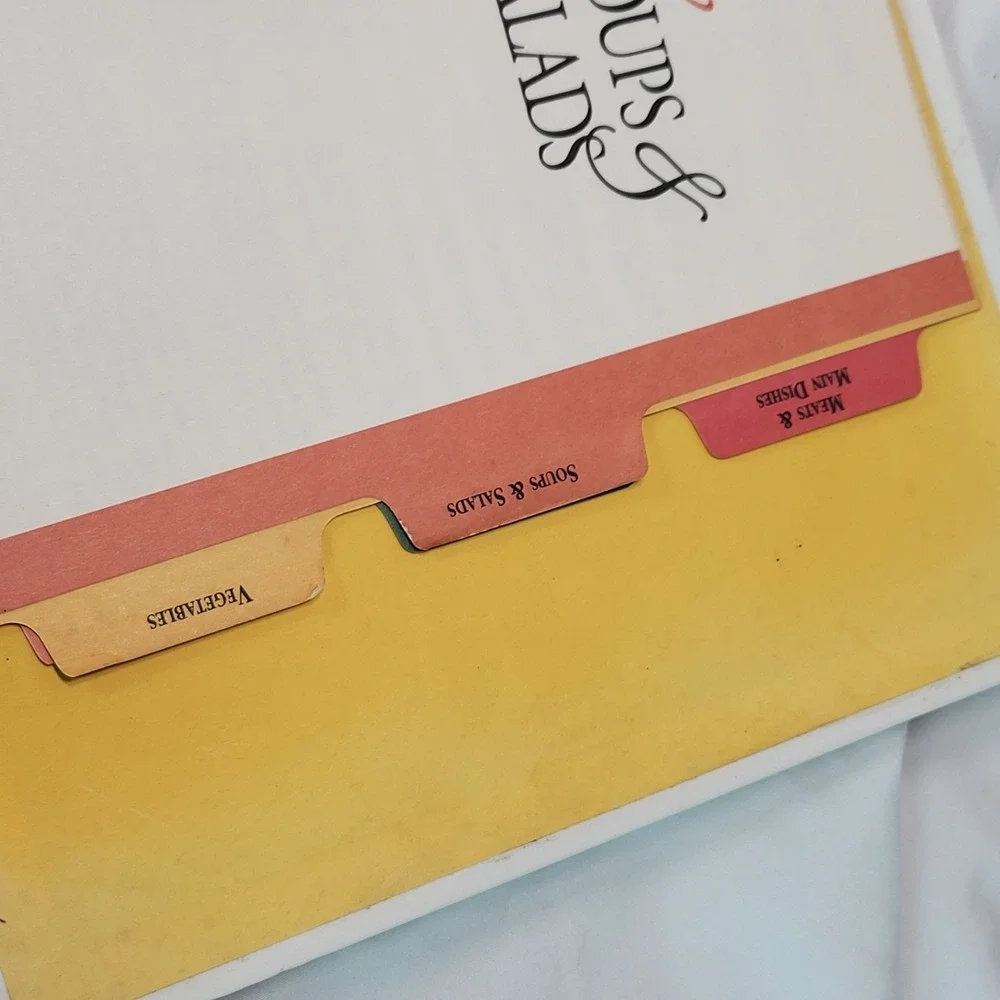 Cookin' For A Cause VTG 1995 JCPenney Associate Cookbook Binder Tabbed